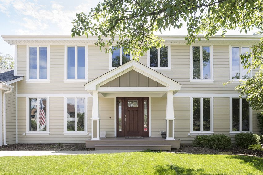 new siding windows replaced in a Milwaukee home